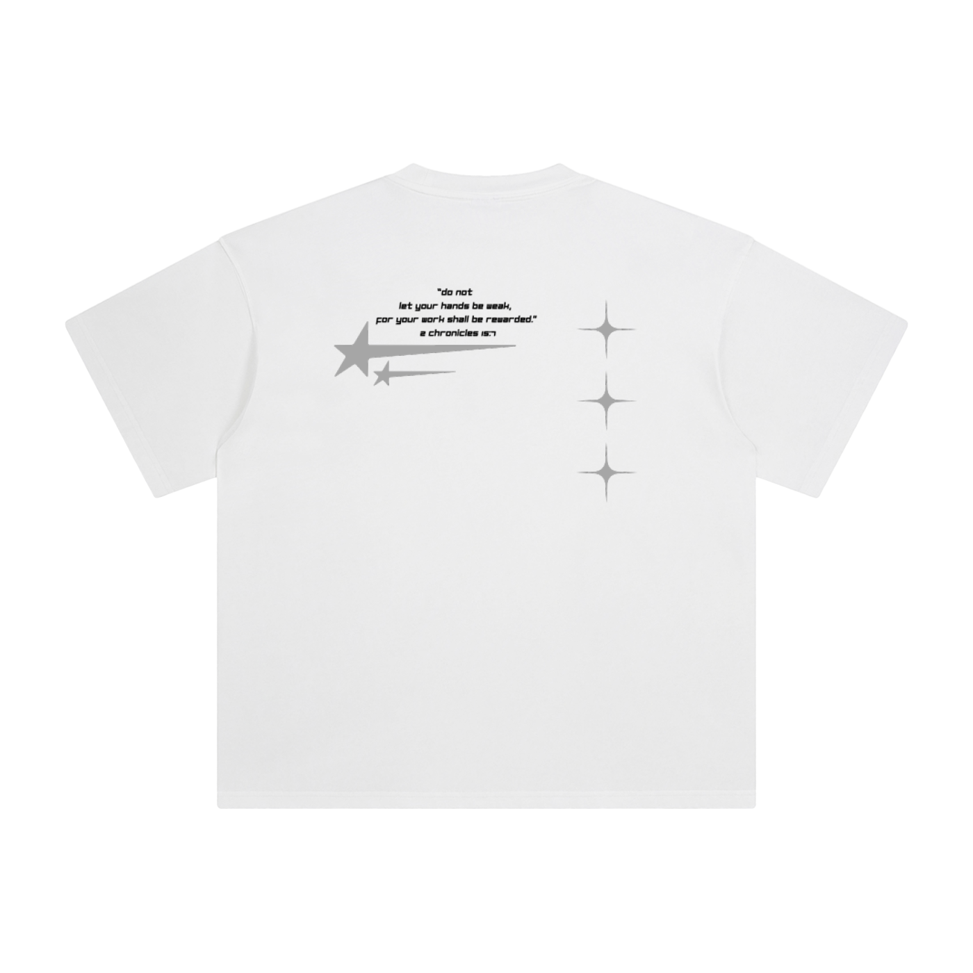 IMUA Athletics SS25 Enzyme Washed T-Shirt White