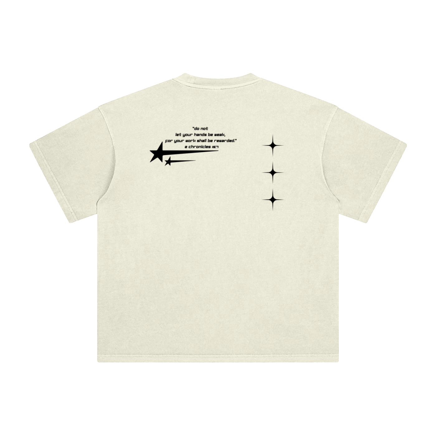 IMUA Athletics SS25 Enzyme Washed T-Shirt Apricot